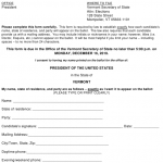 Candidate Consent Form