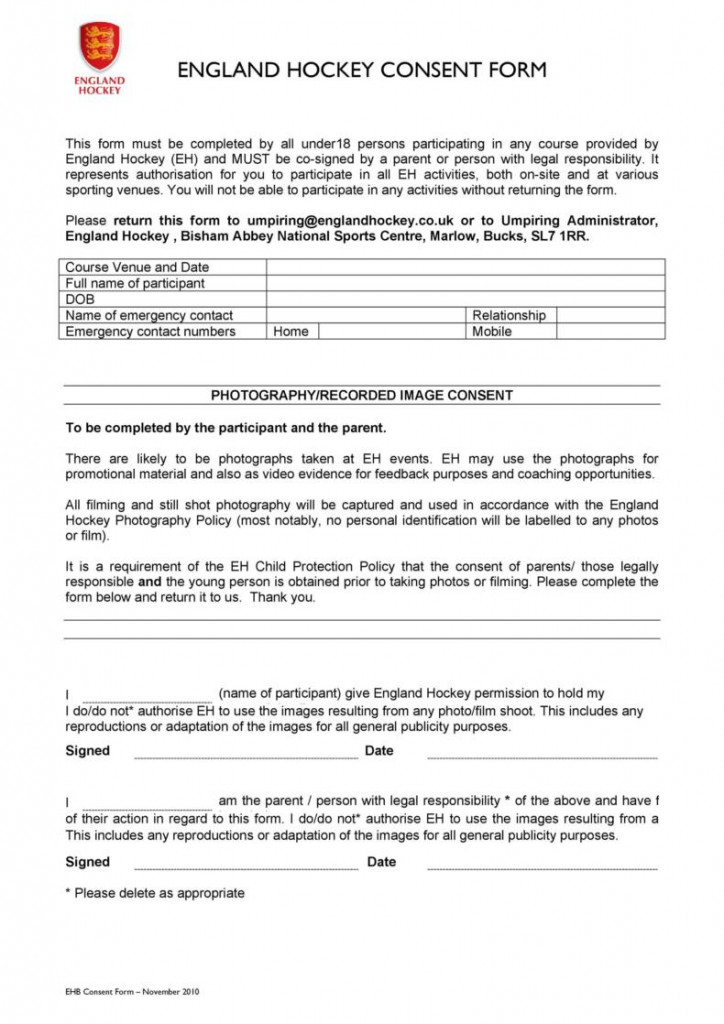 Pii Consent Form