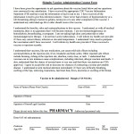 Generic Injection Consent Form