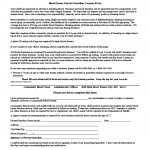 Blood Donor Questionnaire And Consent Form