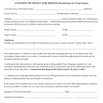 Proxy Access Consent Form