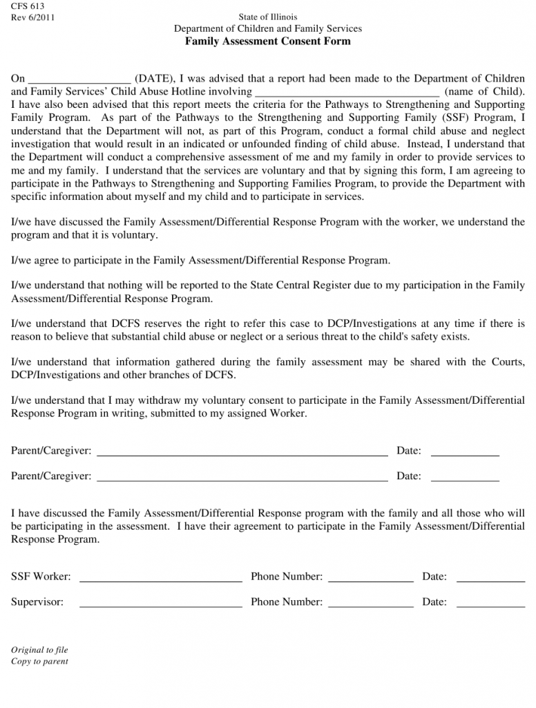 Family Planning Consent Form