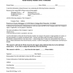 Ssa 89 Consent Form