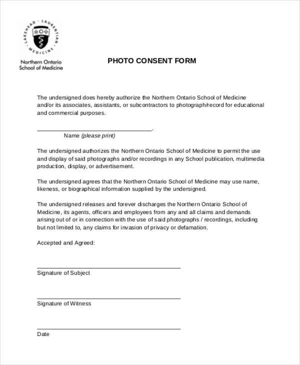 Employee Photo Consent Form