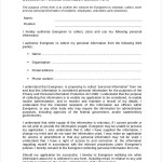 Employee Data Protection Consent Form
