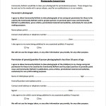 Photography Consent Form For Photographers