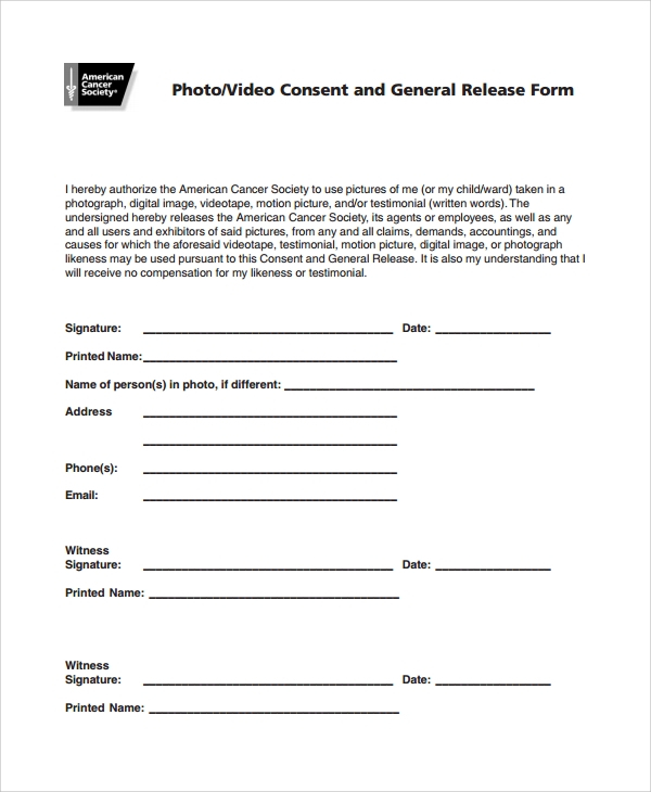 General Consent Form