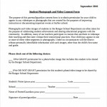 Photo And Video Consent Form Template