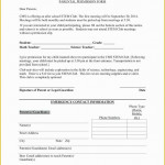 Gdpr Consent Form Template Free
