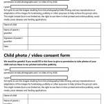 Facebook Photo Consent Form