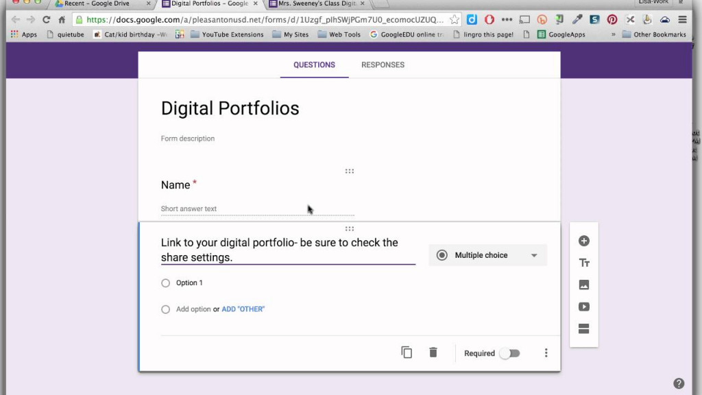 How To Create A Consent Form On Google Forms