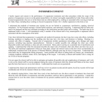 Acupuncture Consent Form
