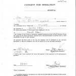 Signed Consent Form