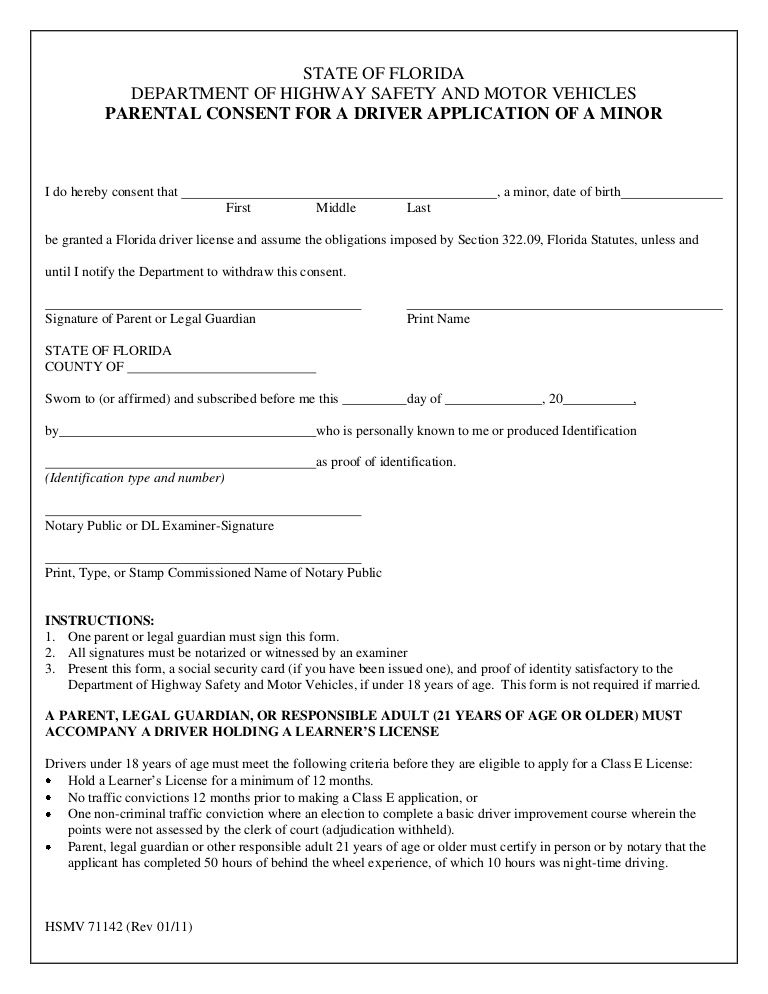 Minor Consent Form Indian Visa