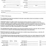 Parent Guardian Consent Form