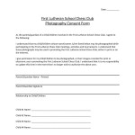 Photography Consent Form For Photographers