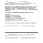 Neighbors Consent Form