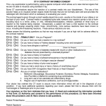 Pregnancy Consent Form For Radiology