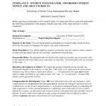 Irb Parental Consent Form