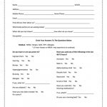 Waxing Consent Form Template