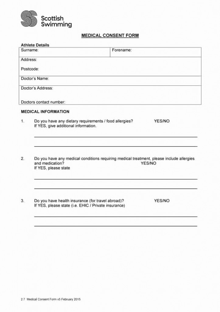 Doctor Consent Form