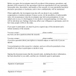 Research Consent Form For Minors