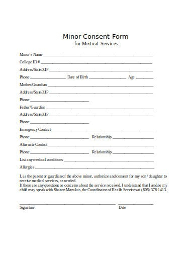 Consent Form For Mtp