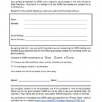 Gdpr Consent Form Samples