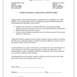 PriVACy Consent Form