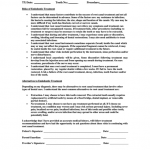 Root Canal Treatment Consent Form