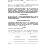 How To Fill VAC Consent Form Canada Sample