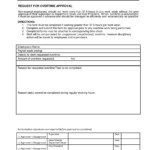 Overtime Consent Form