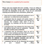 Blank Surgical Consent Form