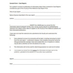 Transfer Of Medical Records Consent Form Template