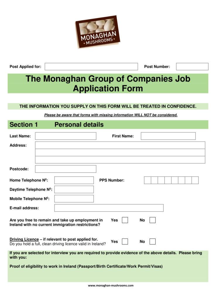 Employment Screening Consent Form