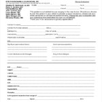 High Risk Consent Form For Surgical Procedure