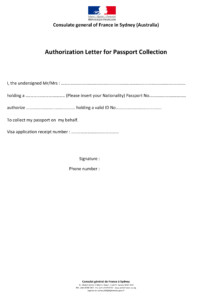 9 Authorization Letter To Claim Examples Examples | Printable Consent Form