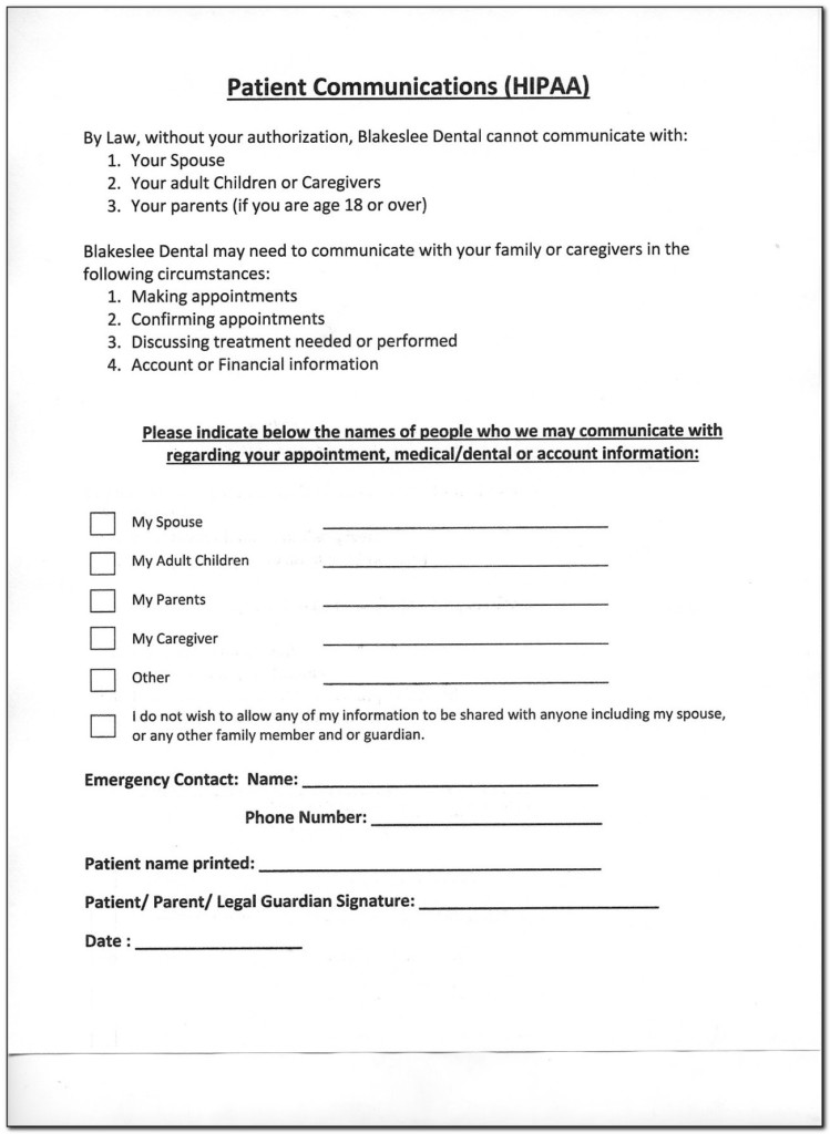 Cac Consent Form