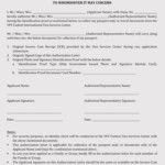 VFS Consent Form For Canada Visa
