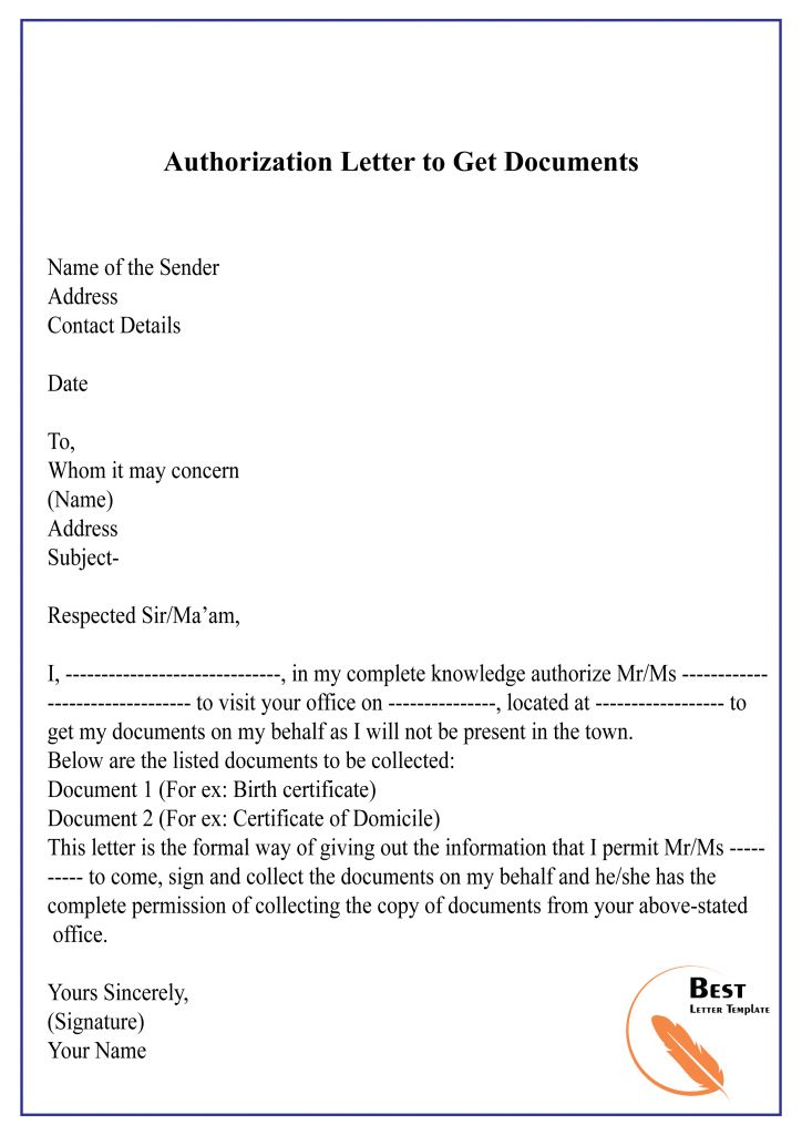 Personal Information Consent Form Template