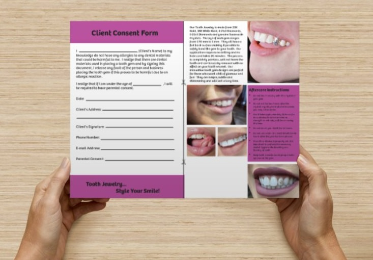 Tooth Gem Consent Form