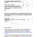 Consent Form Template For Minors