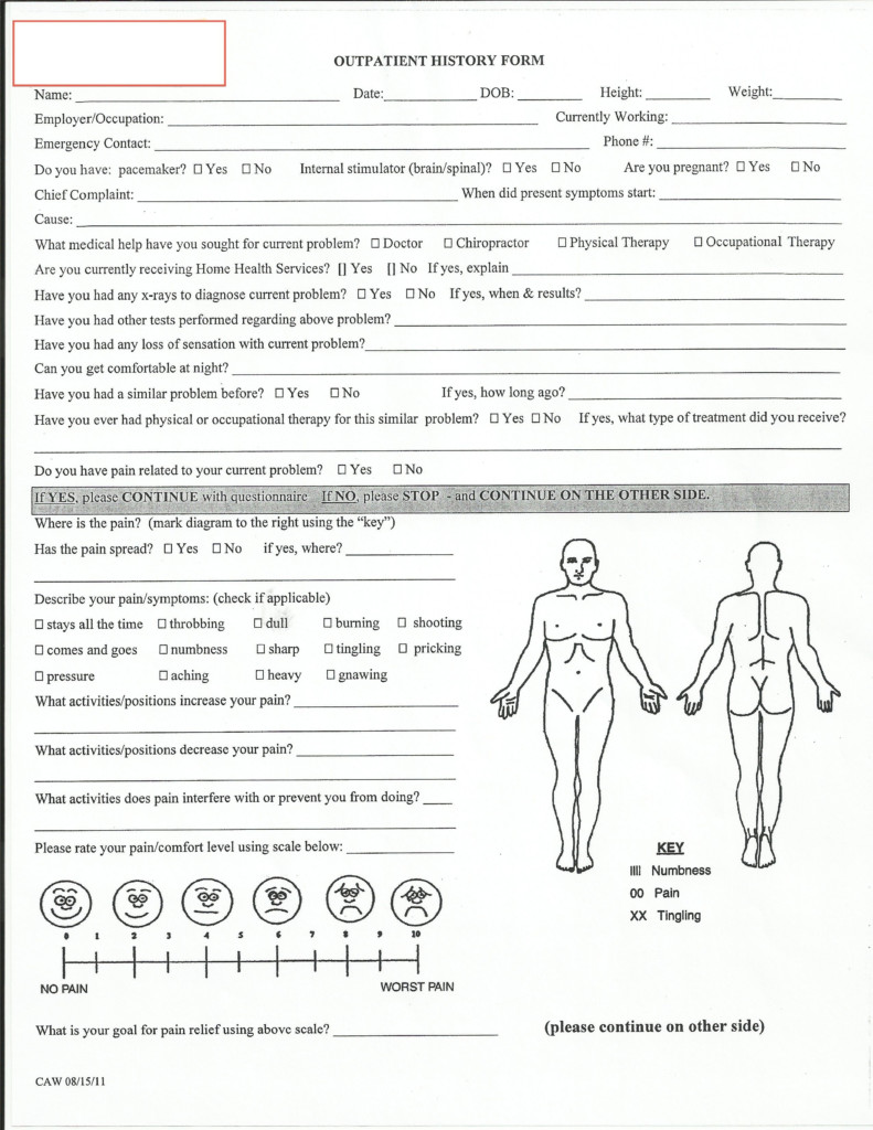 Ortho Consent Forms