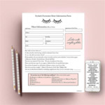 Eyelash Tint Consent Form