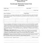 Informed Consent For Psychotropic Medications Form
