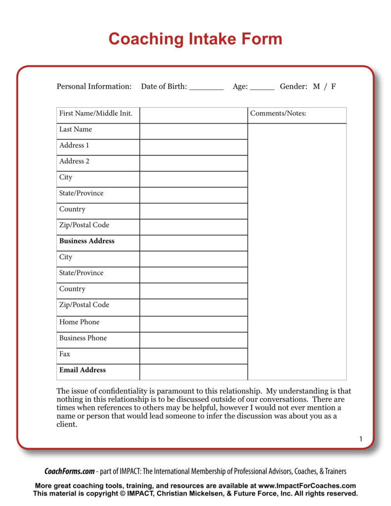 Dating Consent Form