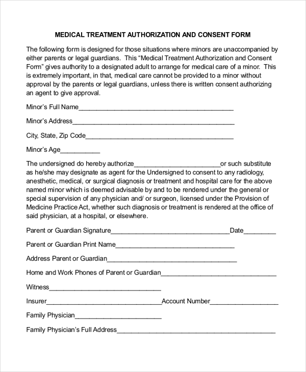 Electronic Patient Consent Forms