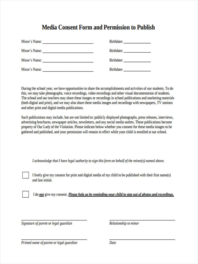 Free Gdpr Employee Consent Form Template