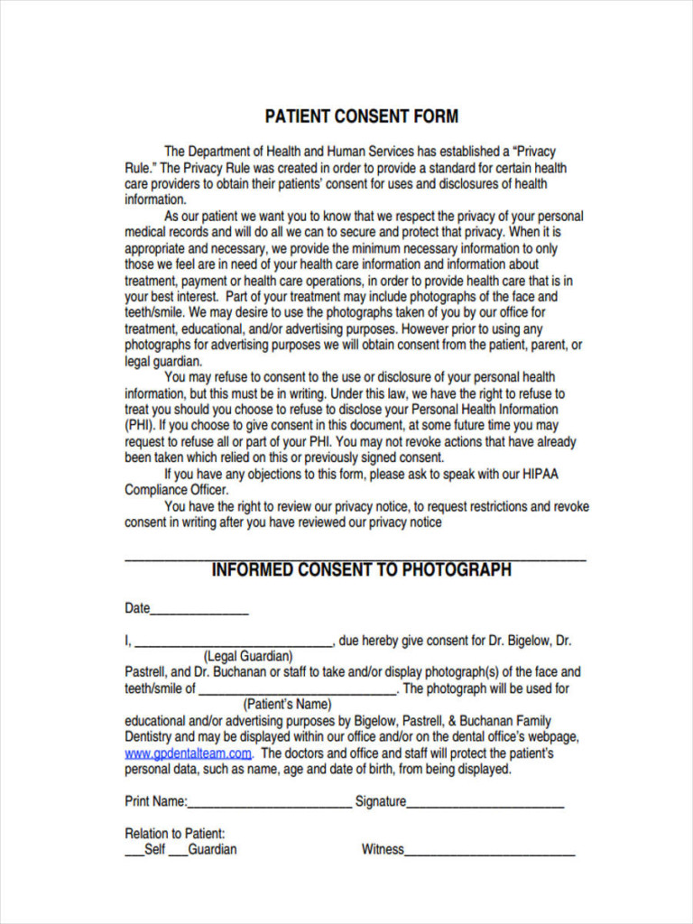 Informed Consent Form Irb