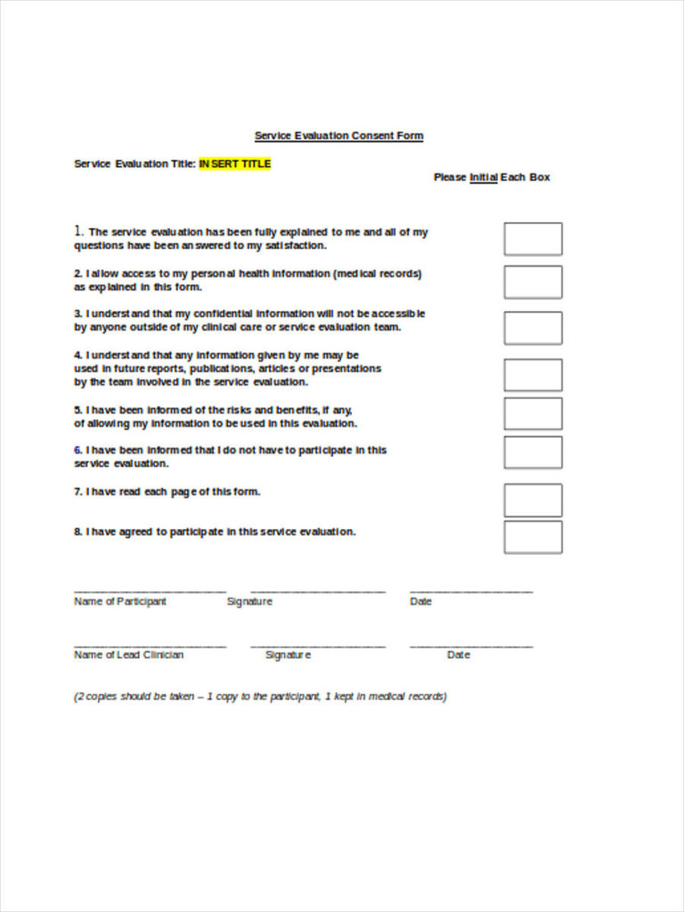 Travel Consent Form Template Printable Consent Form 5784
